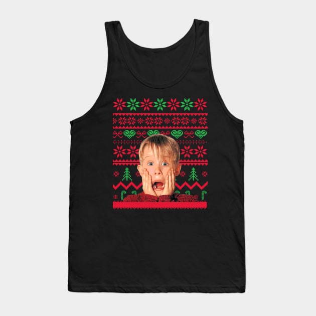 kevin mccallister ugly sweater Tank Top by iceiceroom